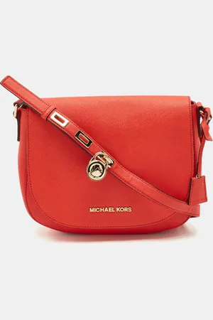 Michael Kors Leather Hamilton Messenger Bag