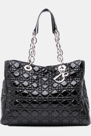 Dior Patent Cannage Lady Soft Large Shopping Tote