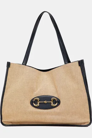 Gucci Medium Canvas Horsebit 1955 Tote