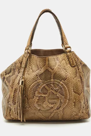 Gucci Python Medium Dubai Exclusive Soho Tote