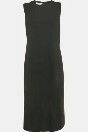 Calvin Klein Wool Sleeveless Sheath Dress L
