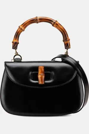 Gucci Calfskin Bamboo Night Bag