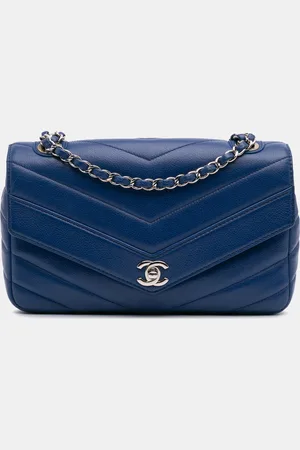 CHANEL Medium Chevron Caviar Data Center Envelope Flap