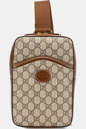 Gucci GG Supreme Interlocking G Sling Bag