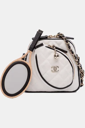 CHANEL Canvas Coco Masters Mini Tennis Racket Bag