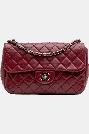CHANEL Small Quilted Lambskin Beaded Single Flap
