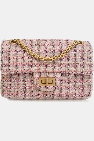 CHANEL Tweed Mini Reissue 2.55 Single Flap 224