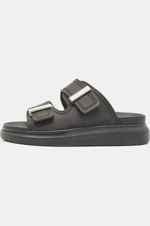 Alexander McQueen Rubber Hybrid Flat Slides Size 36
