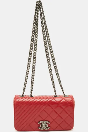 CHANEL Mixed Quilted Leather Small Coco Boy Flap Bag