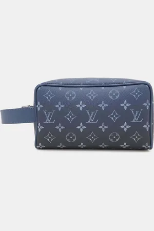 LOUIS VUITTON Navy Monogram/Gradient Rocker Dopp Kit