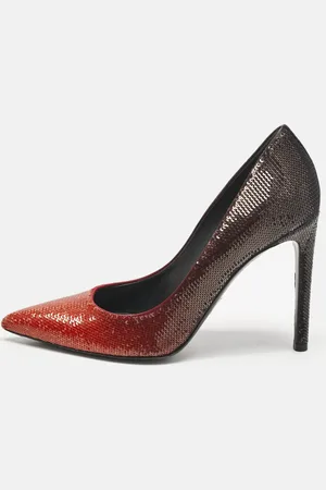 LOUIS VUITTON Ombre Sequins Liza Pumps Size 38