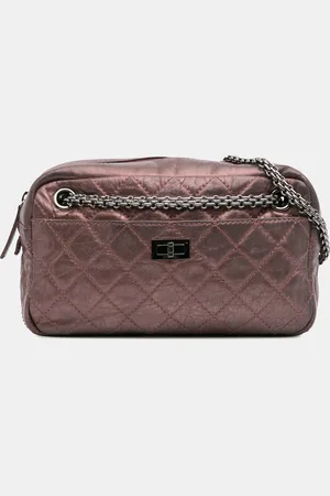 CHANEL Small Reissue 2.55 Quilted Aged Calfskin Camera Bag