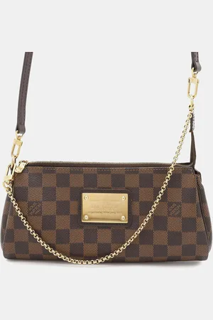 LOUIS VUITTON Damier Ebene Canvas Eva