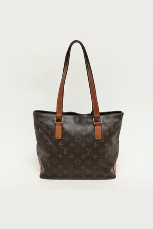 LOUIS VUITTON Monogram Canvas and Leather Cabas Piano Bag