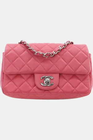 CHANEL Mini Rectangular Classic Lambskin Single Flap