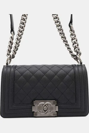 CHANEL Caviar Leather Boy Bag