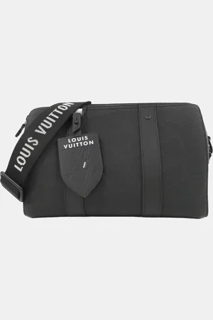LOUIS VUITTON Taurillon Leather Limited Edition FIFA World Cup Embossed City Keepall Bag