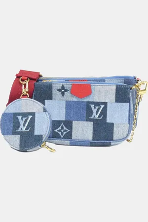 LOUIS VUITTON Denim Monogram Multi Pochette Accessoires
