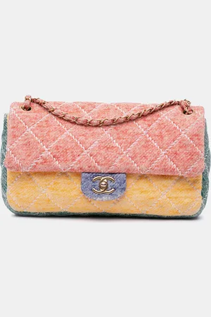 CHANEL Cotton Jumbo Quilted Jersey Ultimate Stitch Flap