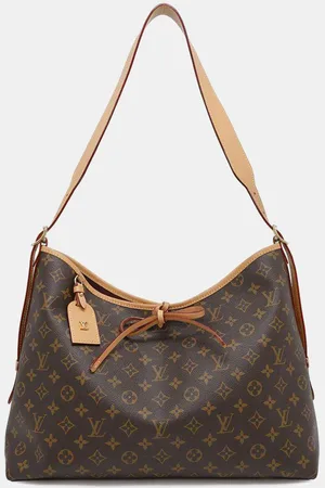 LOUIS VUITTON Monogram Carryall MM Shoulder Bag