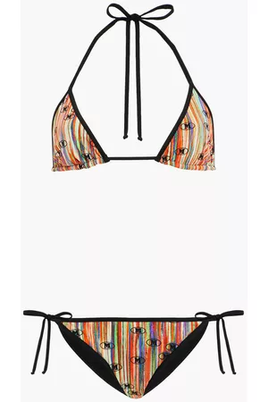 M Missoni Women Triangle Bikinis - Printed triangle bikini