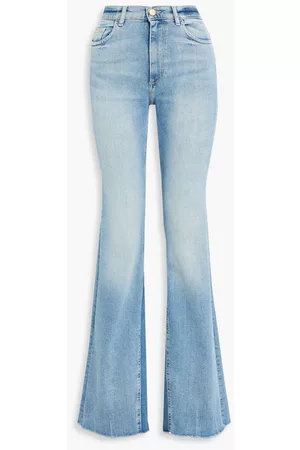 DL1961 Women Bootcut & Flares - Rachael high-rise flared jeans - Blue
