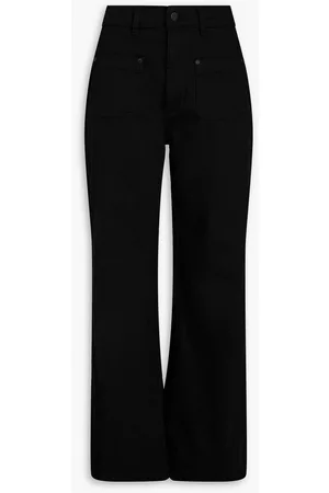 DL1961 Women Jeans - Hepburn high-rise wide-leg jeans