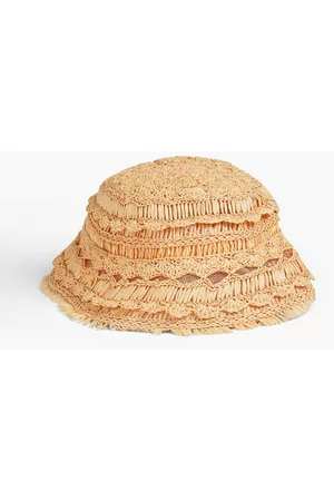 ZIMMERMANN Women Hats - Fringed faux raffia sunhat - Neutral