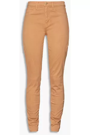 L'Agence Women Skinny - High-rise skinny jeans - Brown