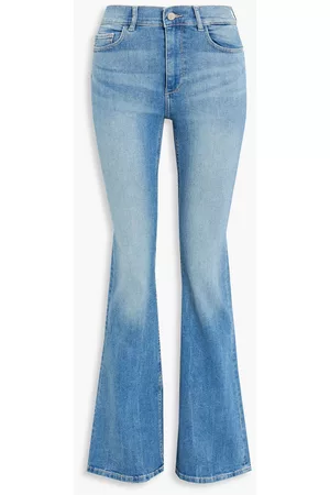 DL1961 Women Bootcut & Flares - Bridget mid-rise bootcut jeans - Blue