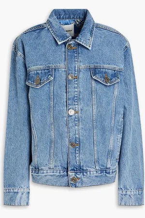 Sandro denim sales jacket womens