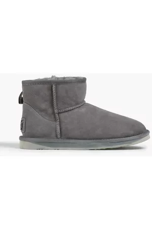 Australia Luxe Collective Women Ankle Boots - Shearling ankle boots - Gray