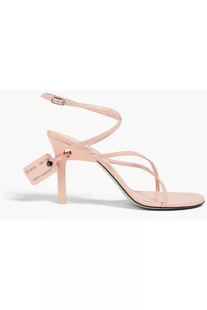 OFF-WHITE Women Sandals - Meteor leather sandals - Pink