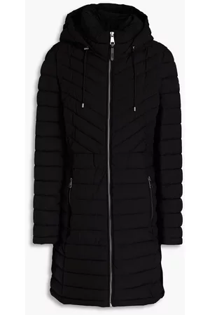 DKNY Women Coats - Quilted shell hooded coat