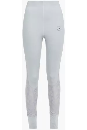 panelled stretch leggings