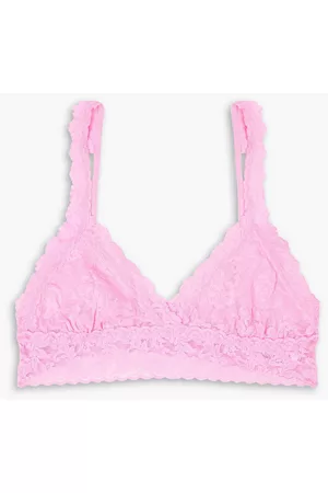 Hanky Panky Women Non Padded Bras - Signature stretch-lace bralette - Pink