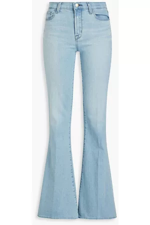 J Brand Women Bootcut & Flares - High-rise flared jeans - Blue