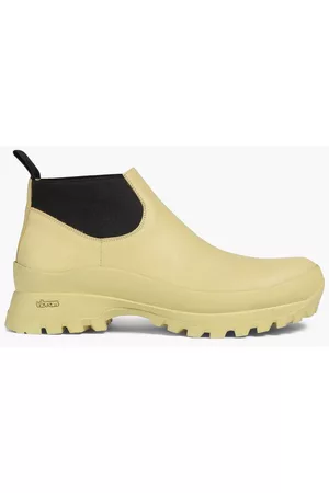 ATP Atelier Women Ankle Boots - Fermo leather ankle boots - Yellow