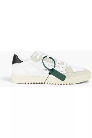 OFF-WHITE Women Sneakers - 5.0 canvas, suede and leather sneakers - Gray