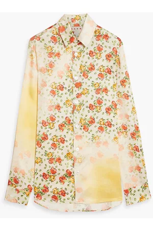 Marni Women Tops - Floral-print satin shirt