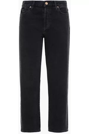 Goldsign Women Straight - The Low Slung cropped mid-rise straight-leg jeans