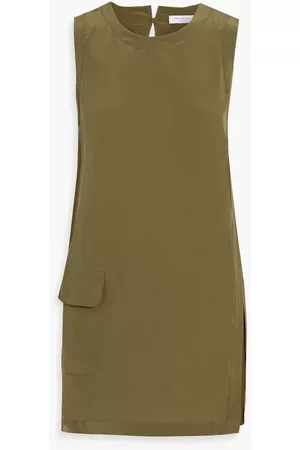 Equipment Women Tunics - Orlea washed-silk tunic - Green