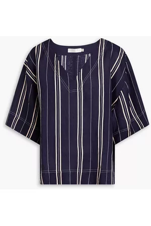 Seafolly Women Tops - Striped cotton top - Blue