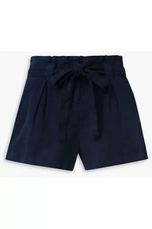 L'Agence Women Shorts - Hillary linen shorts - Blue