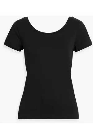 IRIS & INK Women T-shirts - Thalia Lyocell and cotton-blend jersey T-shirt