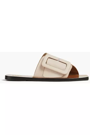 ATP Atelier Women Sandals - Ceci buckled leather sandals - Gray