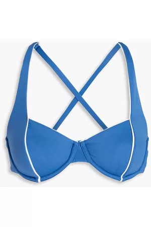 Seafolly Women Bikini Tops - Willow underwired bikini top - Blue
