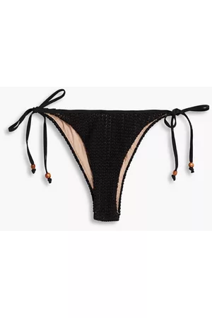 Seafolly Women Bikini Bottoms - Dream Catcher crochet low-rise bikini briefs