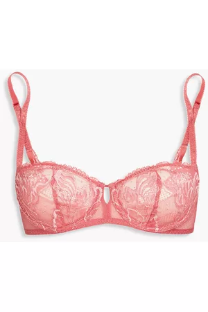 Simone Pérèle Women Underwired Bras - Promesse stretch-lace and point d'esprit underwired bra