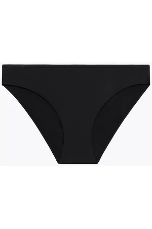 Simone Pérèle Women Bikini Bottoms - Maya tulle-trimmed faux leather-appliquéd low-rise bikini briefs
